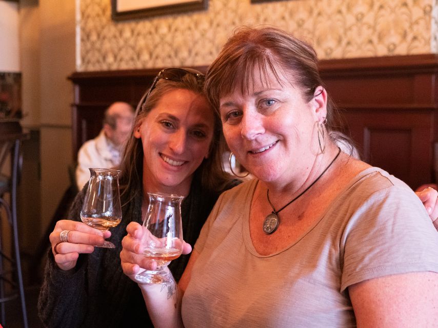 2-Hour Deluxe Whiskey & Food Tasting - The star pairing: cheese, soda bread, and chocolate after the pours