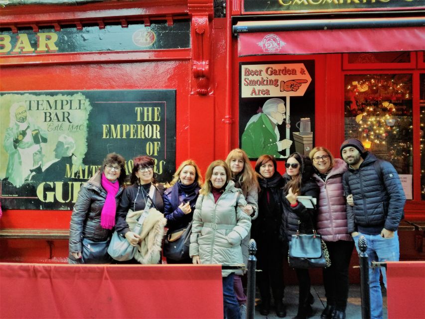All Dublin 3 hours italian walking tour - Temple Bar, up close: pubs, streets, and the area’s shift over time