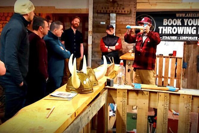Axe Throwing Open Session (Dublin) 1hr - Your first throw at Axe Club in Dublin 3