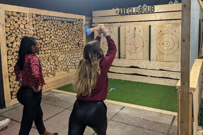 Axe Throwing Open Session (Dublin) 1hr - Safety, rules, and why the staff keeps it smooth