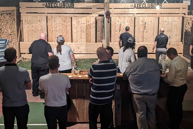 Axe Throwing Open Session (Dublin) 1hr - Extra moments: sauna and the cold-water style fun