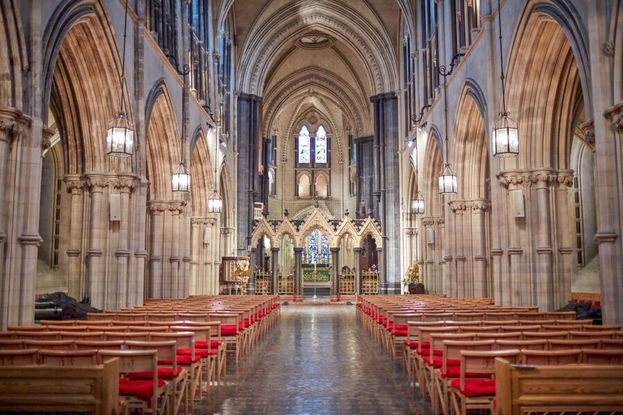 Christ Church Cathedral Entrance Ticket & Self-Guided Tour - Christ Church Cathedral in Dublins medieval center: what your ticket covers