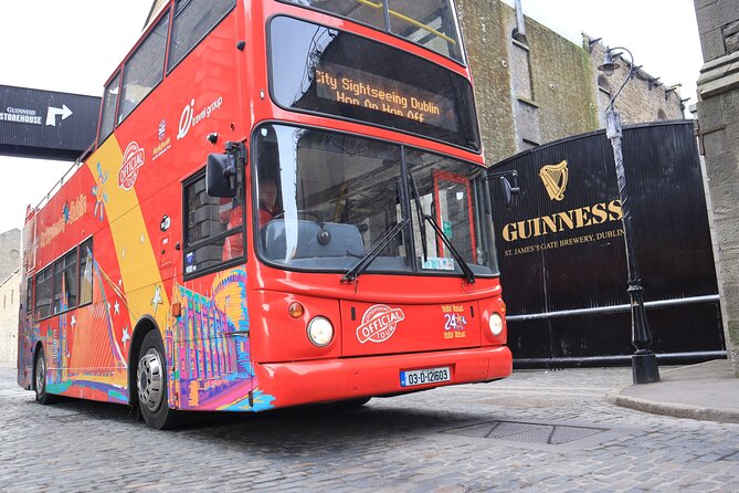 City Sightseeing Dublin Hop-On Hop-Off Bus Tour - Guinness Storehouse, plus a couple more whiskey-flavored stops