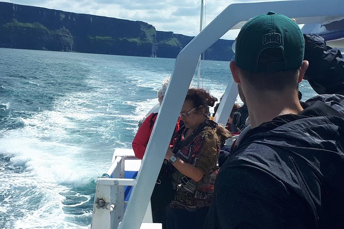 Cliffs of Moher including Cliffs of Moher Boat Experience Luxury Car Tour - Boat conditions: dress for wind, and plan for motion sickness
