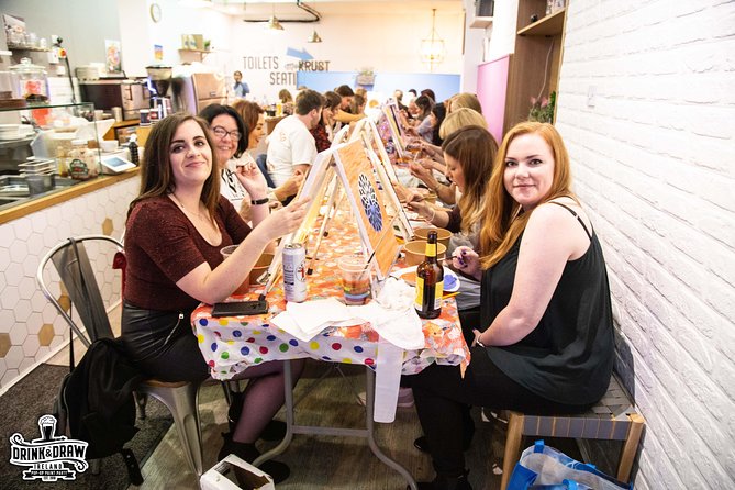 Drink & Draw: Paint A Masterpiece - Speed Painting Round, Music Breaks, and Making It Fun Fast