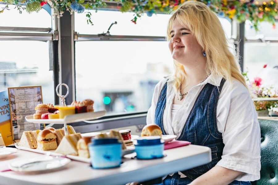 Dublin: Afternoon Tea Vintage Bus Tour - Phoenix Park Views and the Storytelling Mode