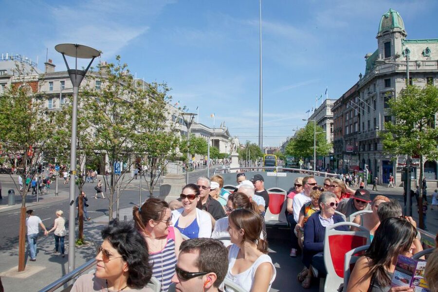 Dublin: Big Bus Hop-On, Hop-Off Tour with Live Guide - The 2-hour walking tour and the night panoramic cruise