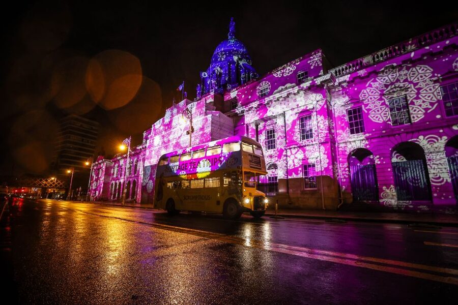 Dublin: Christmas Lights Festive Bus Tour with Afternoon Tea - Key highlights you will actually care about