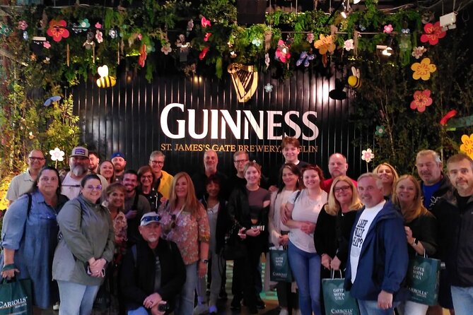 Dublin Guinness Storehouse, Molly Malone Statue and Book of Kells - Where you meet at St. Catherine’s and how the group keeps momentum