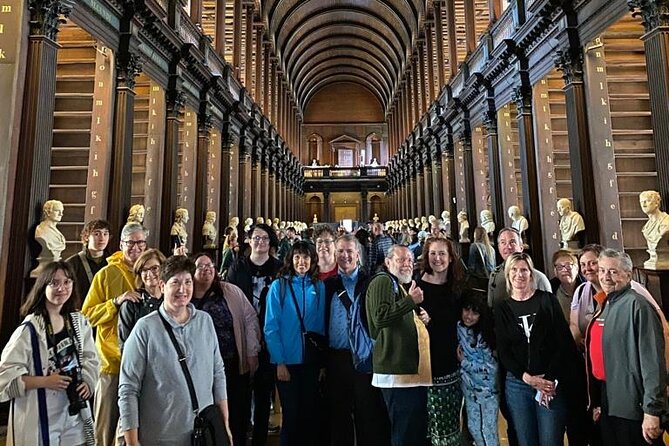Dublin Guinness Storehouse, Molly Malone Statue and Book of Kells - Stop 1: Guinness Storehouse, skip-the-line entry, and that Gravity Bar pint
