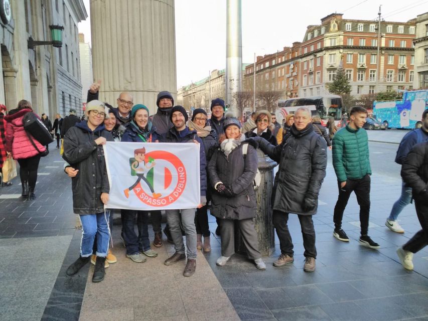 Dublin Highlights: 2.45-Hour Walking Tour in Italian - How the tour fits your itinerary, especially if it is your first Dublin day