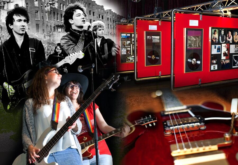 Dublin: Irish Rock 'N' Roll Museum with Tour in English - Behind the scenes: rehearsal rooms and a commercial recording studio