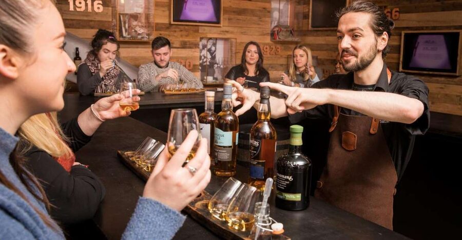 Dublin: Irish Whiskey Museum Blending Tour with Tastings - The first stop: your guided tour of Irish whiskey ups and downs