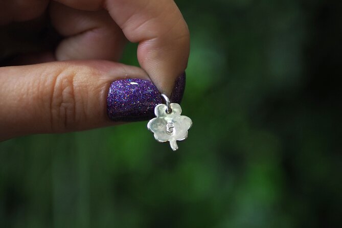 Dublin Jewellery, Create a Personalised Charm in Silver - What Happens in the Workshop: Stamping, Filing, Texturing, and the Hole for the Bail