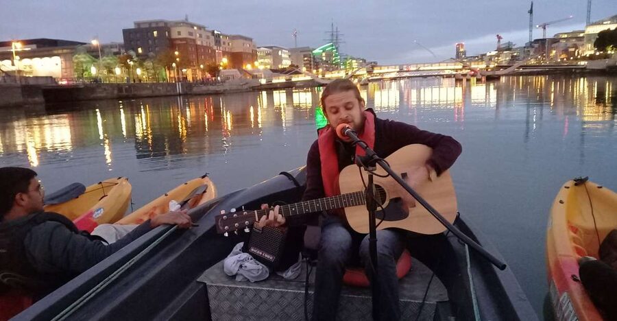 Dublin: Music Under the Bridges Kayaking Tour - Where You Start: Liffey Boardwalk, Bachelors Walk
