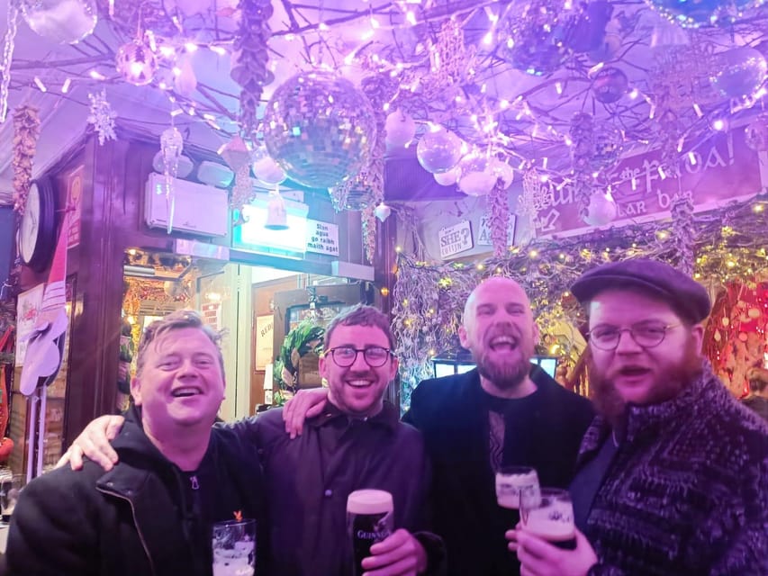 Dublin: Pub Tour. Pour The Perfect Guinness, Whiskey & Music - A Christ Church area shift: whiskey tasting at a quieter local bar