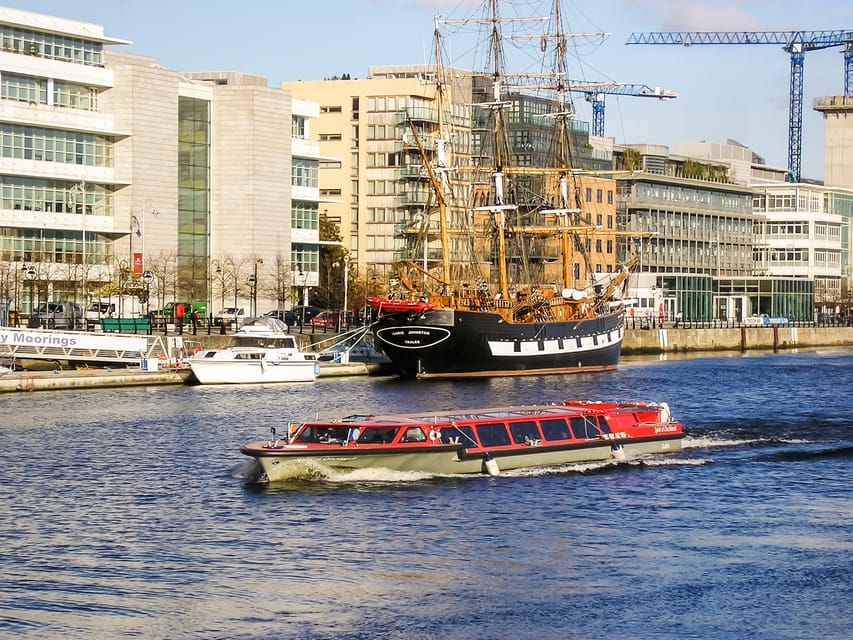 Dublin: River Liffey Sightseeing Cruise - Reclaimed Land, Trinity College, and the Spire From the Water