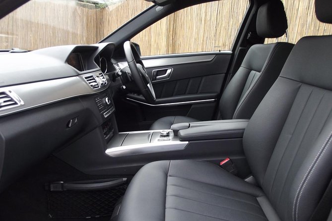 Dublin To Belfast City UK Private Luxury Car Transfer - Inside the Car: Wi-Fi, Water, and Air-Conditioning Comfort
