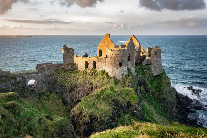 Dublin to Belfast, Dunluce Castle and Giant's Causeway Day Tour - Dunluce Castle on the Antrim coast, Game of Thrones factor included