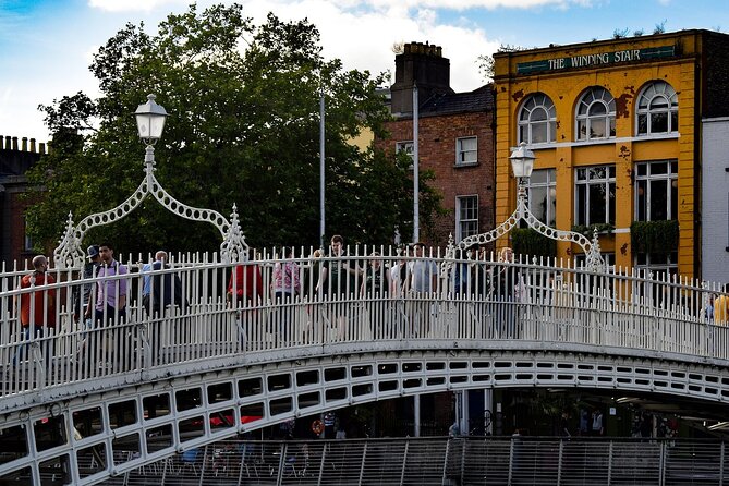 Dublin Walking Tour: Explore Top Sights & Hidden Gems - Hapenny Bridge: a short walk with a big story and River Liffey views