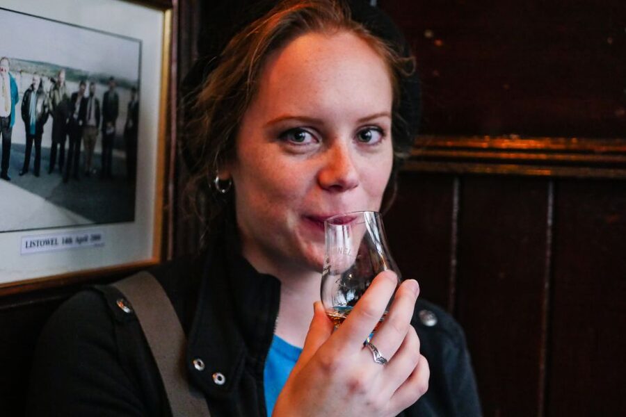Dublin: Whiskey Tasting Tour - Temple Bar footstep: 10 minutes to The Palace Bar