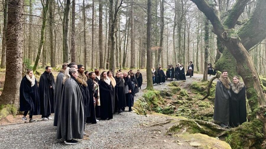 From Dublin: Game of Thrones Winterfell Locations Tour - Getting Dressed Like a Stark (And Using It for Photos)
