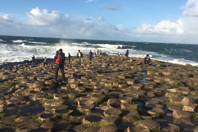Giants Causeway with Private Chauffeur Day Tour from Dublin - Dunluce Castle ruins: medieval romance above crashing surf