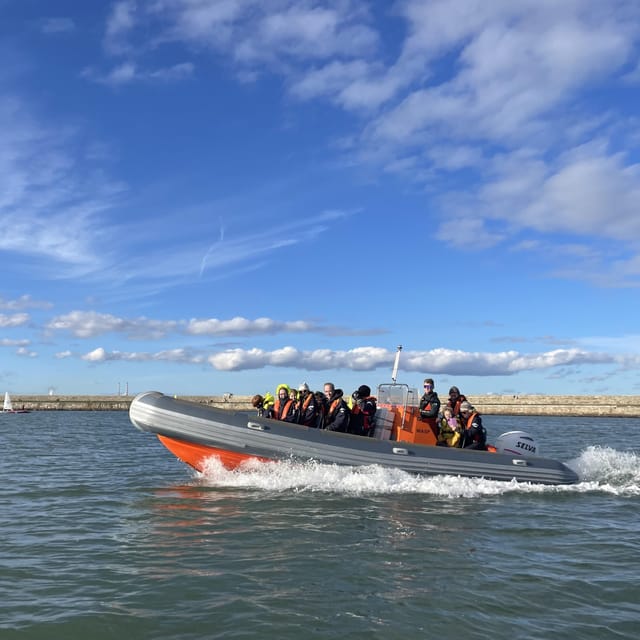 Guided Boat Tour around Dublin Bay - Safety briefing first, then a short walk to board