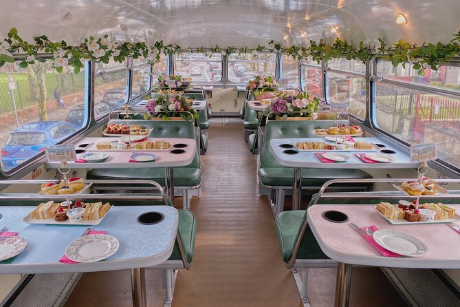 Irish Afternoon Tea on 1960s Vintage Bus in Dublin - A Vintage Bus Turns Afternoon Tea Into a Dublin Event