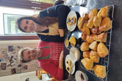 Irish Baking Class: Granny’s Apple Cake, Traditional Scones