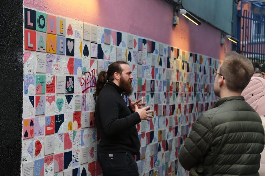Street Art Walking Tour - Project Arts Centre and Crampton Court: creative spaces with street-level energy
