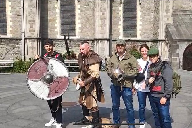 Walking Tour of Dublin’s Viking/Medieval Quarter with a Viking - Replica weapons, mock combat vibes, and the Luna moment
