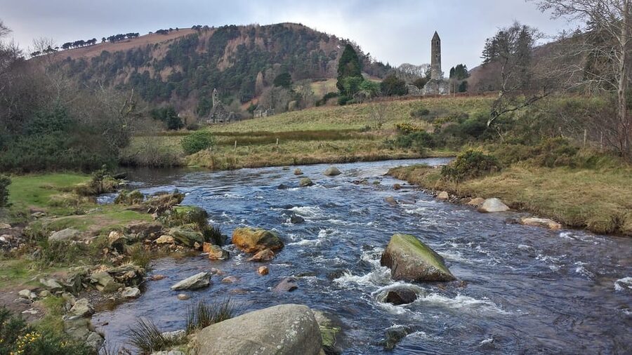 Wicklow Mountains Private Day Tour including Glendalough - Sally Gap and the Guinness Family Estate View